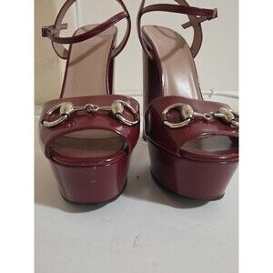 Gucci Horsebit Platform Heels Size 37 Eb1225wxzde